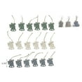 thumbnail image 2 of 6Pk Wood Bell Shape Ornament Color - Set of 6, 2 of 3