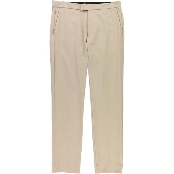 Theory Hombres Sedi Tech Casual Chino Pantalones, Beige, 34W x 33L Theory chino