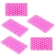 thumbnail image 3 of Silicone Moldc, Molde de chocolate 5pcs 55 Cuadrículas para dulces de chocolate Hornado de moho, 3 of 7