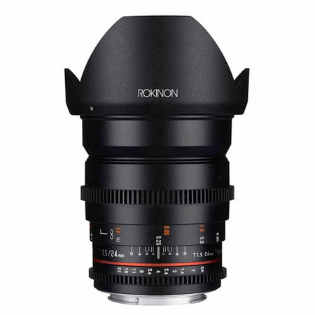 ROKINON 24mm T1.5/f1.4 Cine Wide-Angle Lens for Nikon Cameras