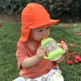 thumbnail image 1 of Summer Outdoor Sun Protection Beach Hat Sun Protection Baby Breathable Mesh Cap Kids Cute Visor Cap for Outing Children, 1 of 9