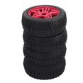 thumbnail image 4 of RC Car Wheels, Universal Flexible Control Thickened Strong Cushioning Environmentally Friendly Rubber Tires  for 1/8 Remote Control Car Black,Red,White, 4 of 7
