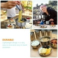 thumbnail image 2 of Stainless Steel Cookware Camping Cooking Kit Pot Barbecue Combination Travel, 2 of 6