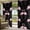 Black, variant on Outdoor Curtains for Patio Waterproof, Pink Flamingo Outdoor Privacy Panels Grommet, Summer Tropical Animals Black Blackout Outside Curtains for Porch/Cabana/Pergola/Gazebo 54"x108", 2 Panels