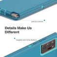 thumbnail image 6 of for Galaxy Note 20 Ultra 5G Case, Heavy Duty Protective Case with [3 Layers] Rugged Rubber Shockproof Protection Cover for Samsung Galaxy Note 20 Ultra(Blue/Azure), 6 of 11