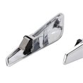 thumbnail image 3 of 2PCS Front Fender Chrome Finisher 51117338569 Replacement for X3 X4 F25 F26 2013?2017, 3 of 5
