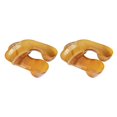 thumbnail image 1 of Seitruly PVC Hairdressing Hair Coloring Neck Tray Beauty  Shoulder Support Tools 2piezas Marrón, 1 of 1