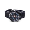 thumbnail image 2 of Sonducket Reloj de cuarzo con superficie de espejo de plástico para hombre, reloj de con carcasa de aleación para deportes de negocios, hebilla Relojes Azul, 2 of 6