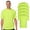 Safety Green 5 Pcs, variant on High Visibility Short Sleeve Workwear Tee, 100% Polyester Hi Vis Unisex Capital Performance T-Shirt ( Safety Green 5 Pack, L)