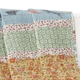 thumbnail image 2 of Manta Acolchada Benjara Nite Floral a Rayas 50x60 pulg, 2 of 6