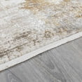 thumbnail image 4 of BoutiqueRugs Jera Contemporary Area Rug - Ivory, Medium Brown, Tan - 10' x 14', 4 of 8
