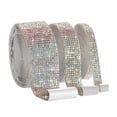 thumbnail image 1 of Injueey 3 rollos de cintas autoadhesivas de diamantes de imitación de cristal para decoración DIY Kits de decoración para fiestas Vistoso, 1 of 1