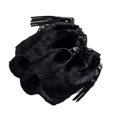 thumbnail image 6 of Narrster Black Handbag Fashion Fluffy Shoulder Bag Pompon Bucket Bag Creative Crossbody Drawstring Bag for Girls Lady Woman, 6 of 10