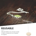 thumbnail image 2 of SENSETH Necklace Display Stand Wooden Base Jewelry Display Rack Necklace Bracelet Organizer, 2 of 9