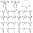 thumbnail image 1 of 30 colgantes con forma de lazo, de aleación, para collar o joyería., 1 of 9