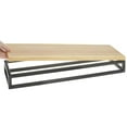 thumbnail image 7 of HUBERT® Black Display Riser with Butcher Block Top - 3 1/5"H, 7 of 7