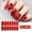 A4, variant on Buy 2 Get 1 Free Solid Color Nail Stickers, 16Pcs Glossy Pink Nude Nail Wraps, Long-Lasting Self-Adhesive Nail Polish Strips, Easy Apply Nail Art Stickers for Women, Includes Nail File