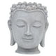 thumbnail image 2 of Maceta decorativa con forma de cabeza de Buda, organizador de regalos budista, figura para maceta de exterior Altura 112 cm, 2 of 8