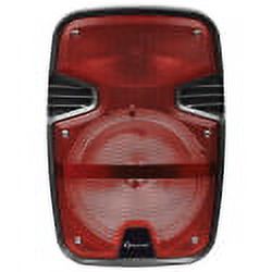 Supersonic 8-inch Tailgate Speaker (red) - image 2 of 2