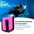 thumbnail image 2 of Bolsa de pesas para buceo Yuarrent Almacenamiento de repuesto Equipo de Deportes acuáticos Rosa fluorescente OD024343-02, 2 of 6