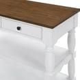 thumbnail image 4 of The Pioneer Woman Kitchen Islands with Storage Shelves, Solid Wood White, 47.50 in, 4 of 10