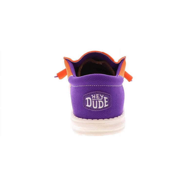 Heydude Wally Tri Clemson Casual Shoe | 41330-81E White 