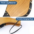 thumbnail image 4 of Fireplace Bellows, Wood Air Blower Cast Nozzle for Outdoor Camping BBQ Grill Chimney ,Hand Bellow Pump Pit Barbeque Fire Tools Accessories with Hanging Strap ( 15.5"x7"), 4 of 7