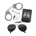 thumbnail image 3 of Juego de Accesorios de Disfraz de Policía de Juguete CUTICAT Simulación de Policía, 3 of 7