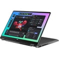 thumbnail image 2 of ASUS Vivobook Flip Copilot+ Laptop, Intel Ultra 7-256V, 16 GB LPDDR5x RAM, 1 TB PCIe SSD, 14" WUXGA (1920 x 1200) OLED Touchscreen, Intel Arc Graphics, Backlit Chiclet Keyboard, W11 Home, Matte Gray, 2 of 8