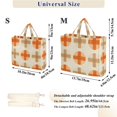 thumbnail image 2 of FORMRS Womens Corduroy Tote Bag Crossbody Shoulder Handbag with Pocket, Beige Geometric Pattern, 2 of 7