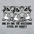 thumbnail image 3 of CafePress - One By One The Raccoons Long Sleeve T Shirt - Womens Baseball Tee, 3 of 4
