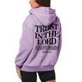 thumbnail image 5 of Christian Hoodies for Women 2025 Trust In The Lord Hoodie Zip Up Hoodie with Pockets Hooded Sweatshirt Women Jacket, 5 of 7
