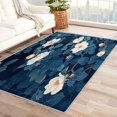 thumbnail image 1 of Flower Area Rugs for Bedroom Living Room - 3x4 ft - Plant Carpet for Home Decor - Plant Patterned Decorative Indoor Small Rug - Washable & Soft & Non Slip & Low Pile (ZL&003), 1 of 6