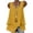 Yellow, variant on Fmbrln Linen Tank Tops for Women Summer Sleeveless Crew Neck Double Layered Tunic Tops Casual Loose Solid Blouses