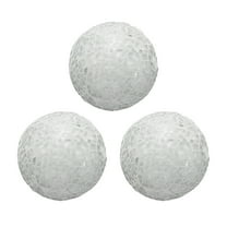 Uxcell 3Pcs Decorative Glass Balls 2.36 Inch Orbs Centerpiece Balls Mosaic Glass Ball Sphere for Decor Bowls Vases Dining Table Party, White