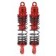 thumbnail image 1 of Amortiguador De Choque Delantero 1/10, Amortiguador De Choque Delantero De Coche RC De Aleación De Aluminio, Absorción De Impacto Para SLASH Amonsee Rojo, 1 of 8
