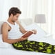 thumbnail image 5 of Balery Cute Cartoon Dinosaurs Pantalones de pijama para hombre, pijama ultraligero, pantalón de descanso-XX-Large, 5 of 6