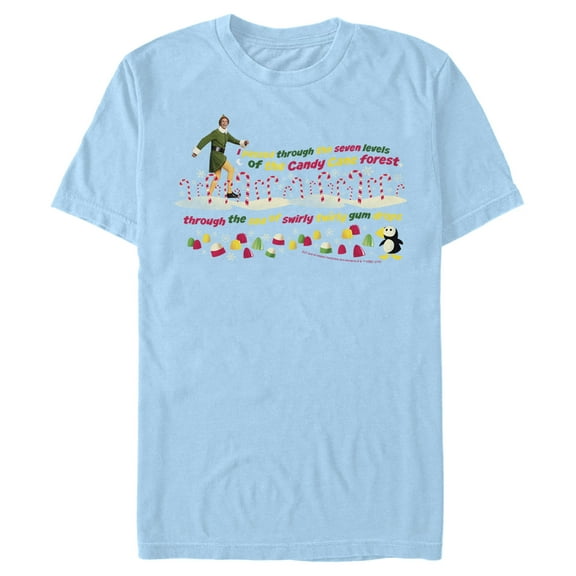 Men's Elf Buddy's Journey to NYC Graphic T-Shirt