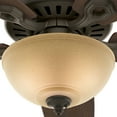 thumbnail image 6 of Hunter Fan Company 53091 Builder Deluxe Indoor Ceiling Fan with LED Light and Pull Chain Control, 52", New Bronze Finish, 6 of 9