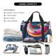 thumbnail image 5 of Fotbe Starry Sky Colorful Donut Bolsa de Viaje con Estampado, Bolsa de Fin de Semana para Mujer con Compartimento para Zapatos, Bolsa de Gimnasio con Bolsillo Húmedo, 5 of 7