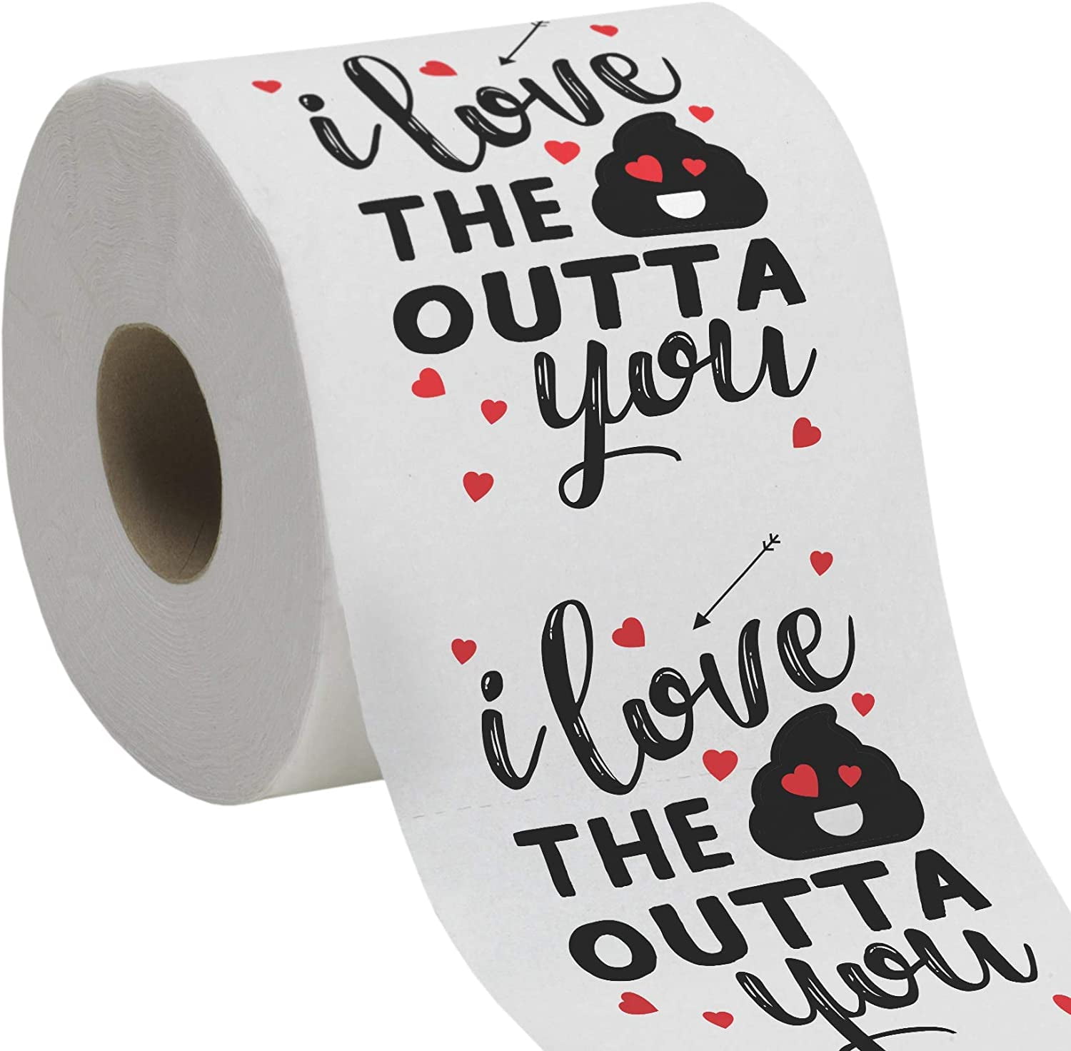 Style 1 Omigga Novelty Romantic Toilet Paper Funny Valentine Day Gag Gift for Him or Her 