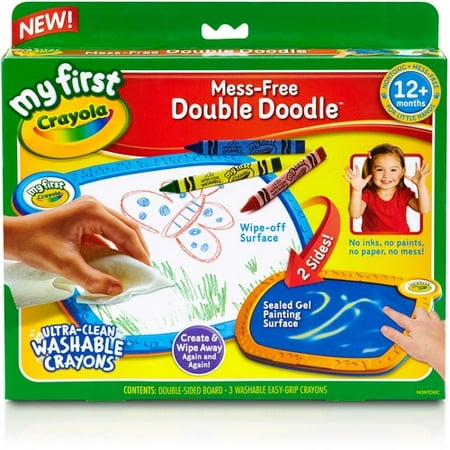 Crayola My First Crayola Mess-Free Double Doodle - Walmart.com