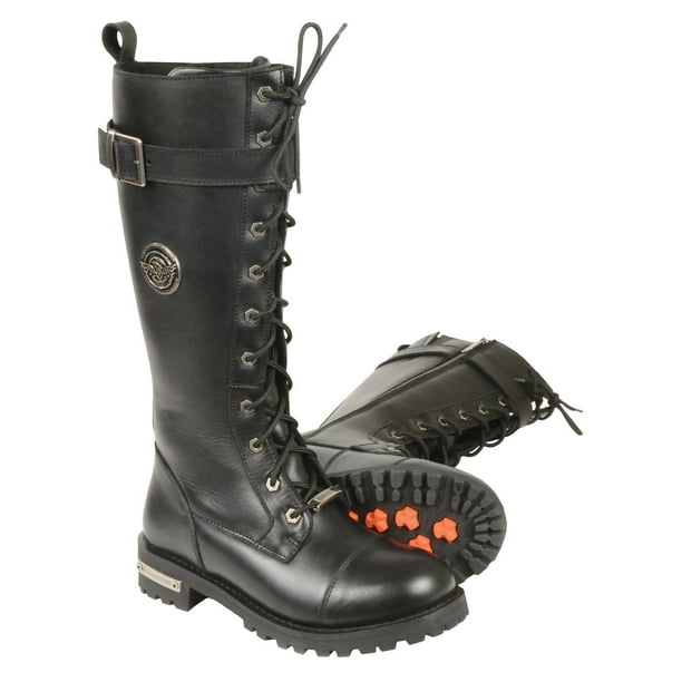 wide boots for women leather