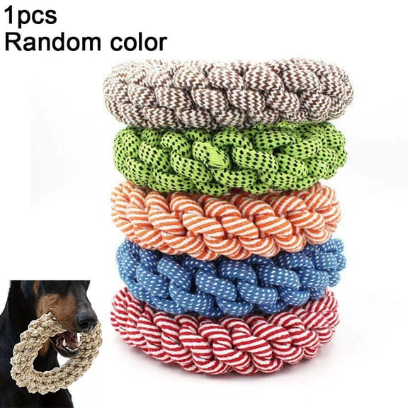 Cotton Rope Dog Chew Toys for Aggressive Chewers - Interactive Tug of War Dog Toy, Rope Toys for Dogs, Fun Fetch & Training, Best Toy for Large Dogs