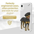 thumbnail image 2 of Case Yard iPhone-XR Case Clear Soft & Flexible TPU Ultra Low Profile Slim Fit Thin Shockproof Transparent Bumper Protective Cover Drop Protective Cell Phone Cases (Rottweiler), 2 of 8