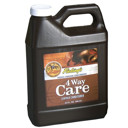 FIEBING'S CARE 4 WAY LEATHER CONDITIONER 8 OZ / 16 OZ / 32 OZ / 1 (Best Saddle Cleaner And Conditioner)
