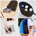 thumbnail image 4 of Lsque Berries Pattern Telescopic Pencil Bag Pen Holder Stationery Case, Stand-up Retractable Transformer Bag Organizer, 4 of 6