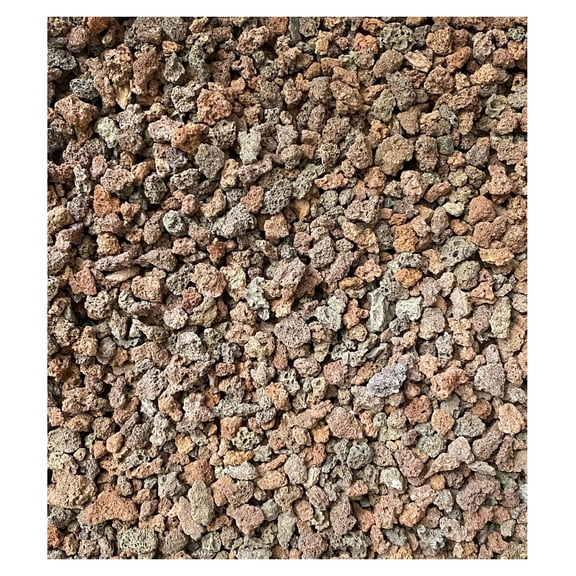 3 Gal. 3/8" Horticultural Red Lava for Cactus & , Top Dressing, Bonsai Tree Soil Mix - Medium Garin (3GAL R Lava M)