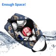 thumbnail image 6 of Goofa Forest Elk Printed Toiletry Bag with Handle,Large Capacity Travel Makeup Cosmetic Bag for Women, Carry on Airport Airline Compliant Bag, 6 of 9