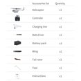thumbnail image 2 of Helicóptero RC Drone Hélice única sin alerones Estabilización giroscópica de 6 ejes Avión RC Retención de altitud Juguete de regalo para niños Niñas Adultos 3 Batería Eccomum  Helicóptero RC, 2 of 7